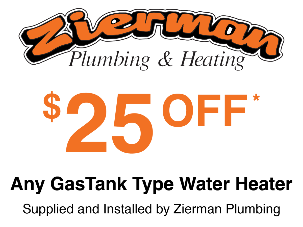 Discount Plumbing ; $25 off a tankless water heater