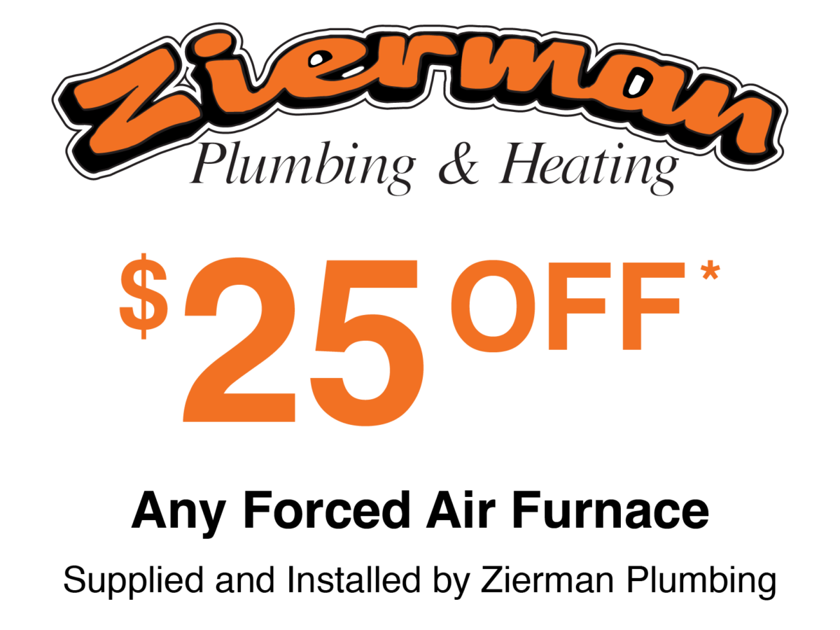 Heating repair and installation discount, 25 dollars off any forced air furnace unit