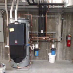Water heater repair and replacement, large water heater repaired